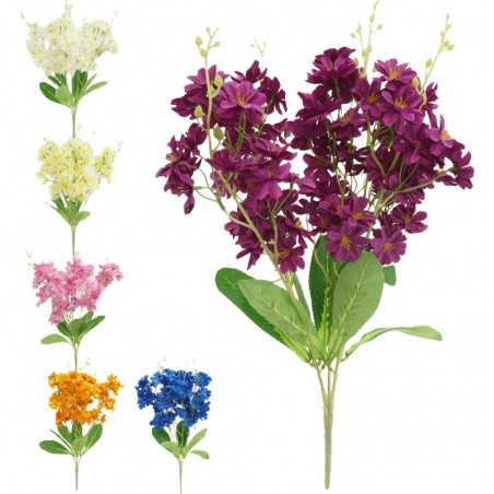 Kwiat sztuczny BUKIET RUMIANEK